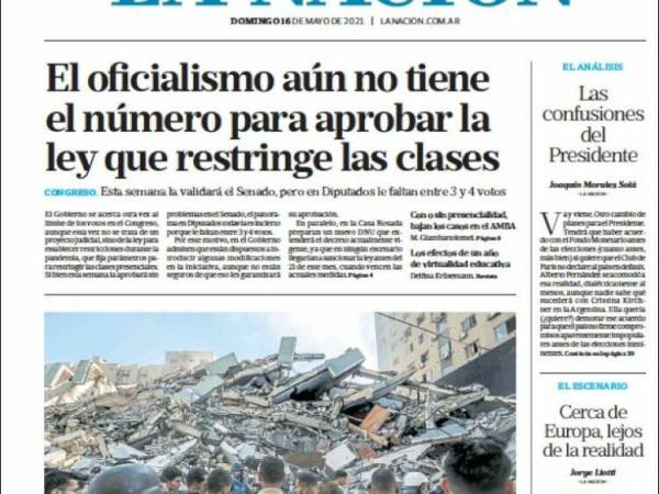 PRIMERAS PLANAS EN MÉXICO Y EL MUNDO DEL 15 DE MAYO DE&nbsp;2021